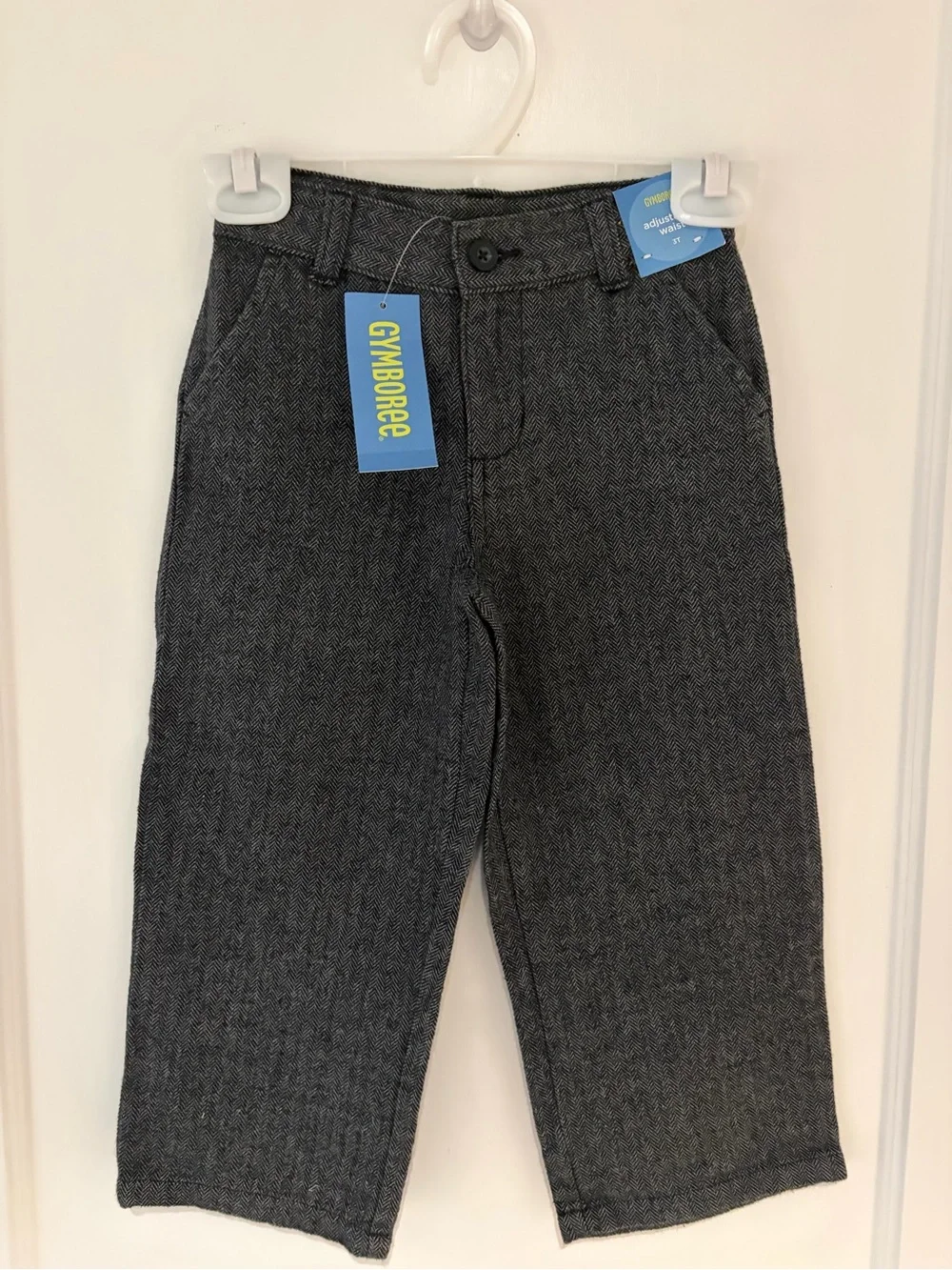 NWT Boys 3T Dark Gray Gymboree Dress Pants